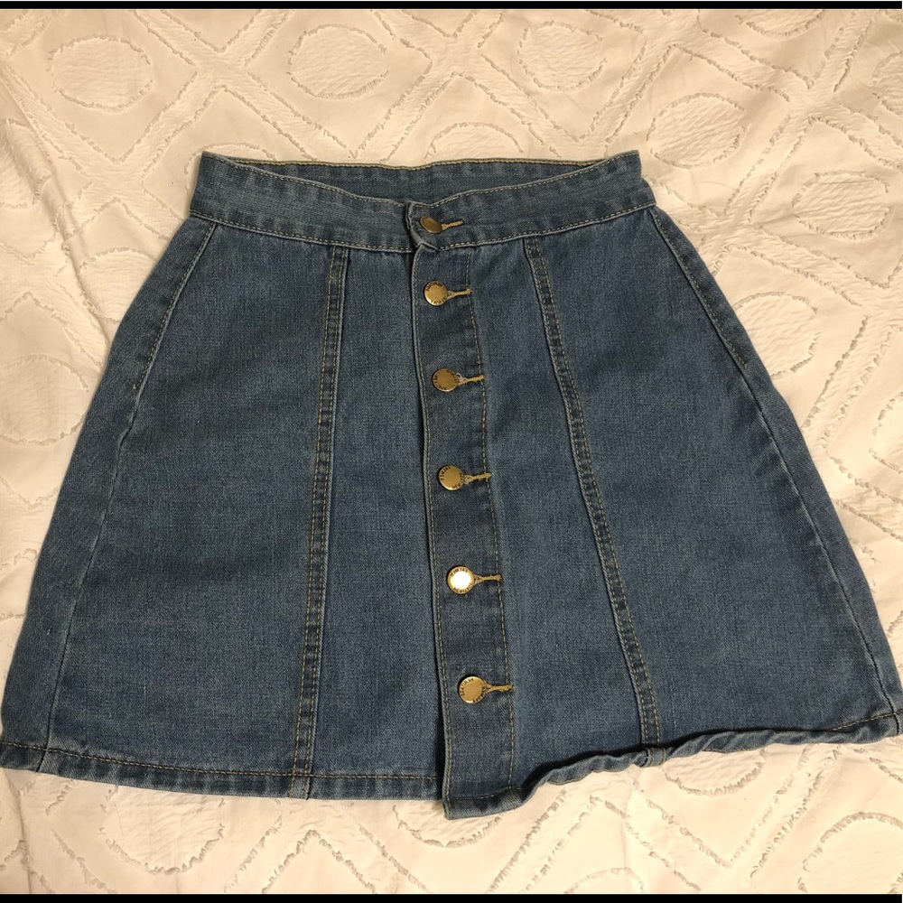Jean Skirt
